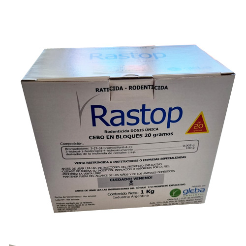 Rastop Bloques 20 gramos